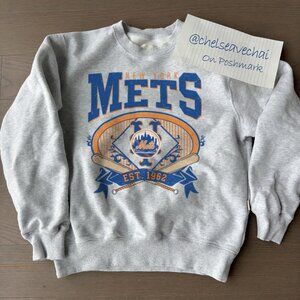 Vintage New York Mets Baseball Sweatshirt, Retro 90s MLB New York Mets Shirt Tee